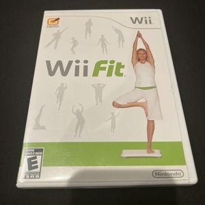 Wii Fit (Nintendo Wii, 2008) - Vintage Game With Disk + Rated E